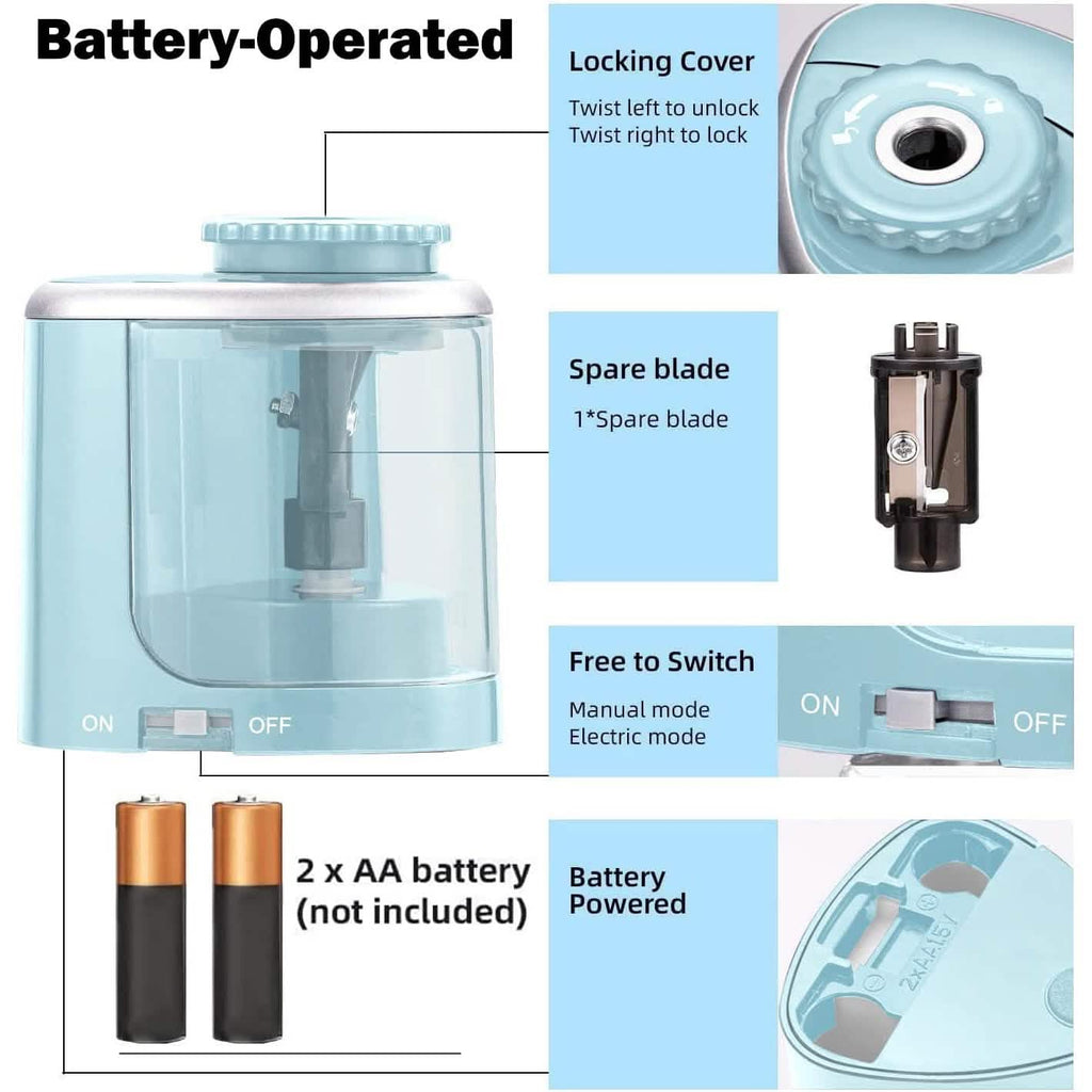 Portable Electric Pencil Sharpeners by DailySale