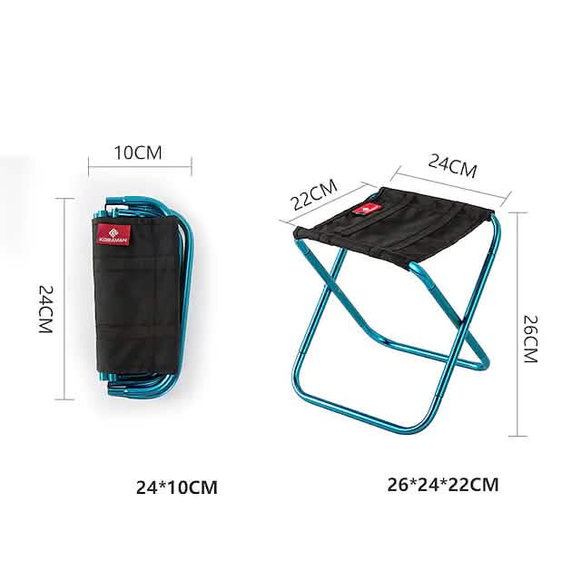 Portable Foldable Camping Bench by DailySale