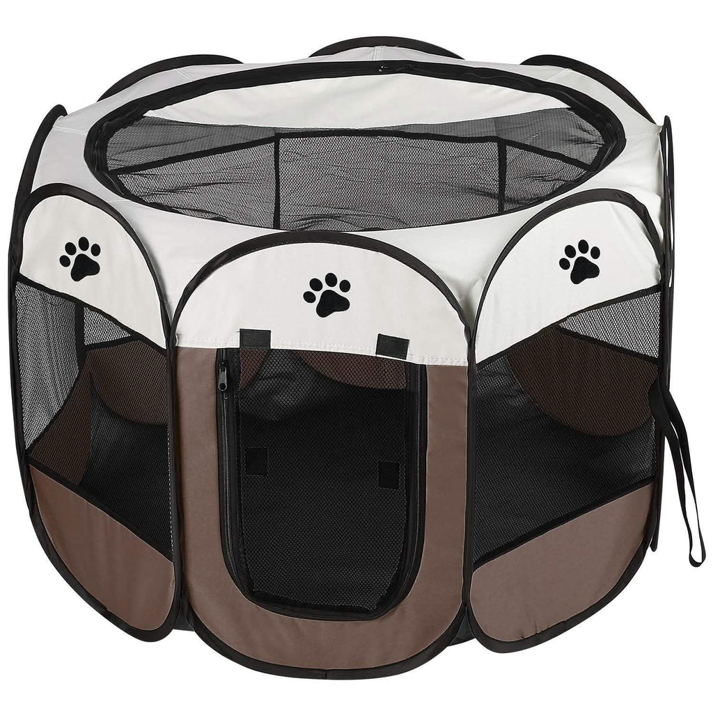Portable Foldable Pet Playpen For Dogs Cats Other Pets by DailySale