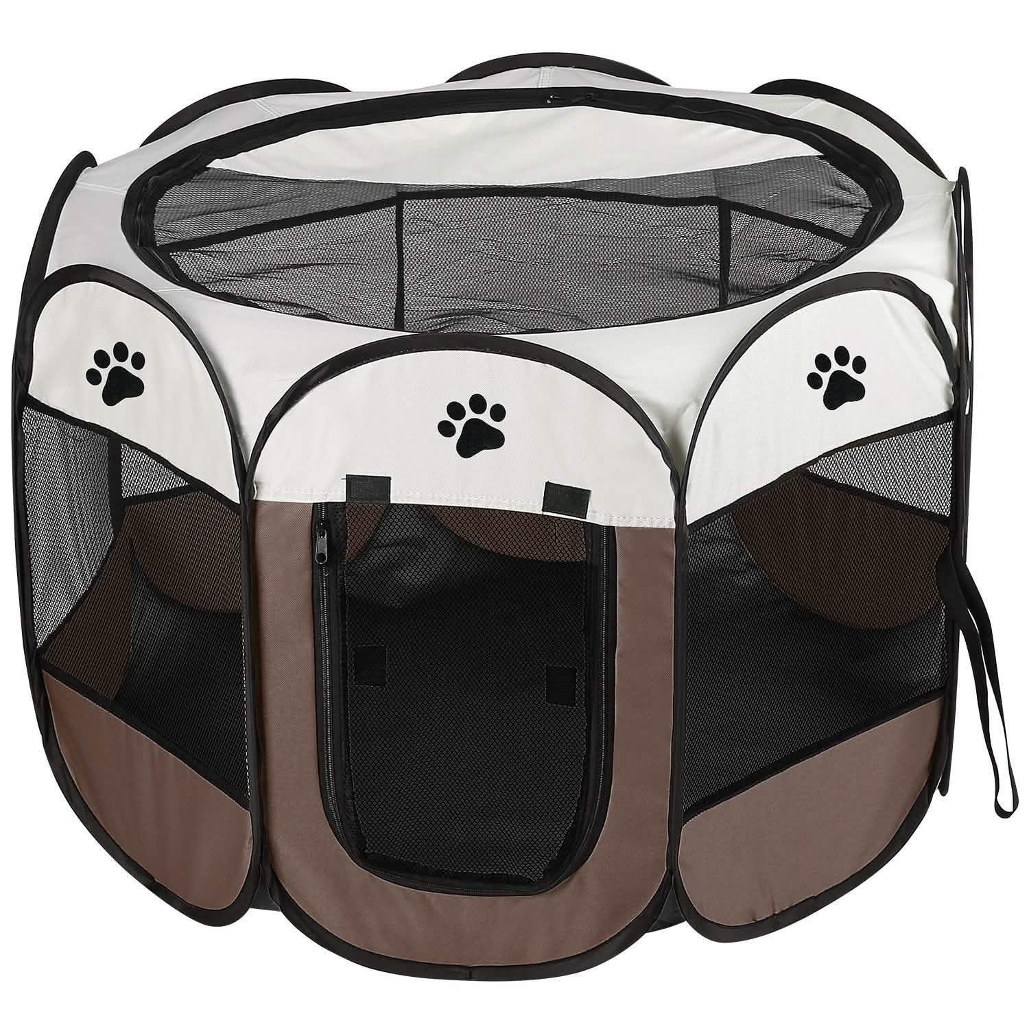 Portable Foldable Pet Playpen For Dogs Cats Other Pets by DailySale
