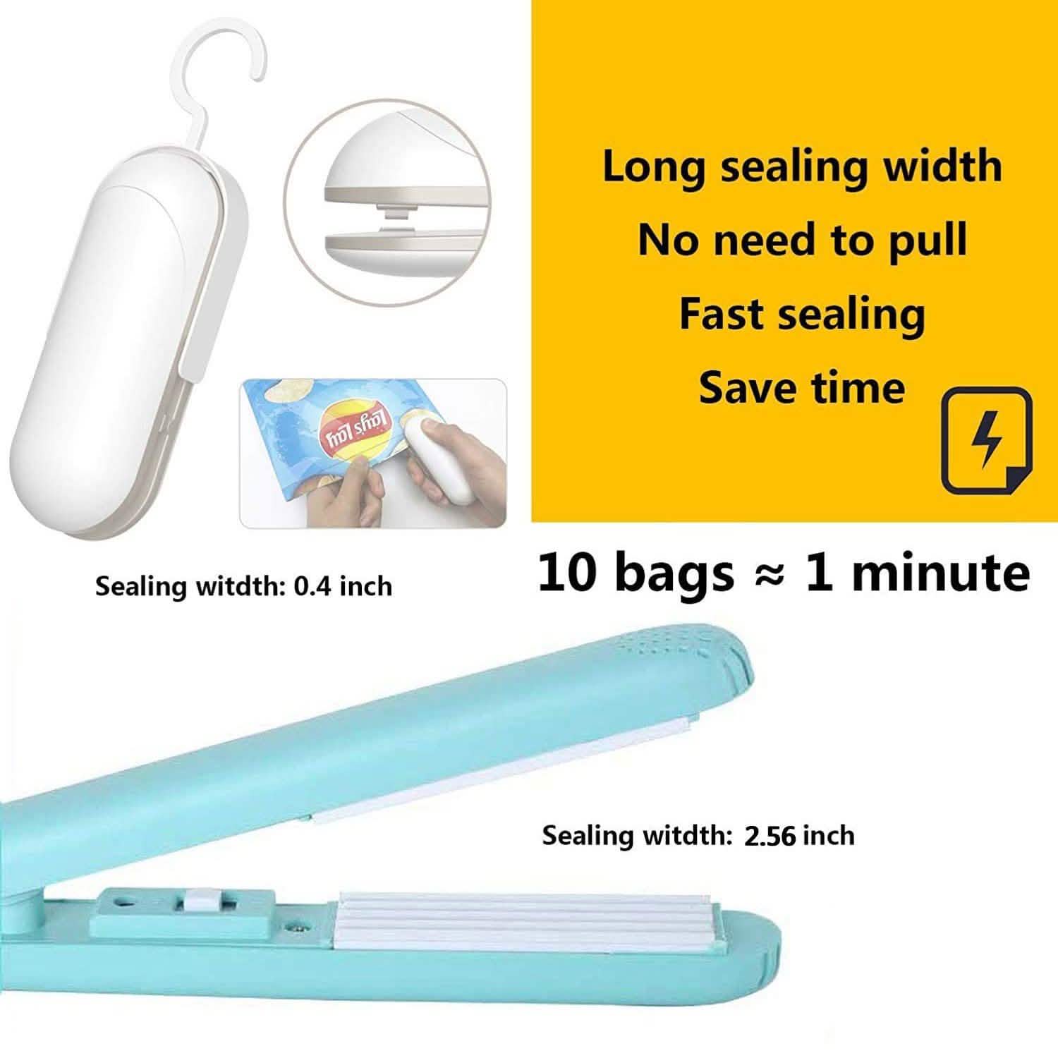 Portable Food Sealer Mini Sealing Machine by DailySale