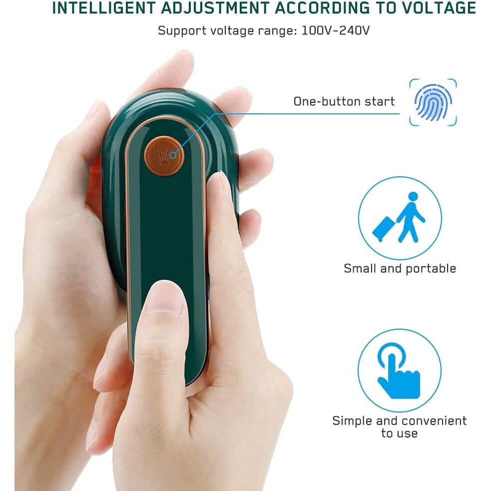 Portable Handheld Steam Iron - Non-Stick Ceramic Soleplate by DailySale