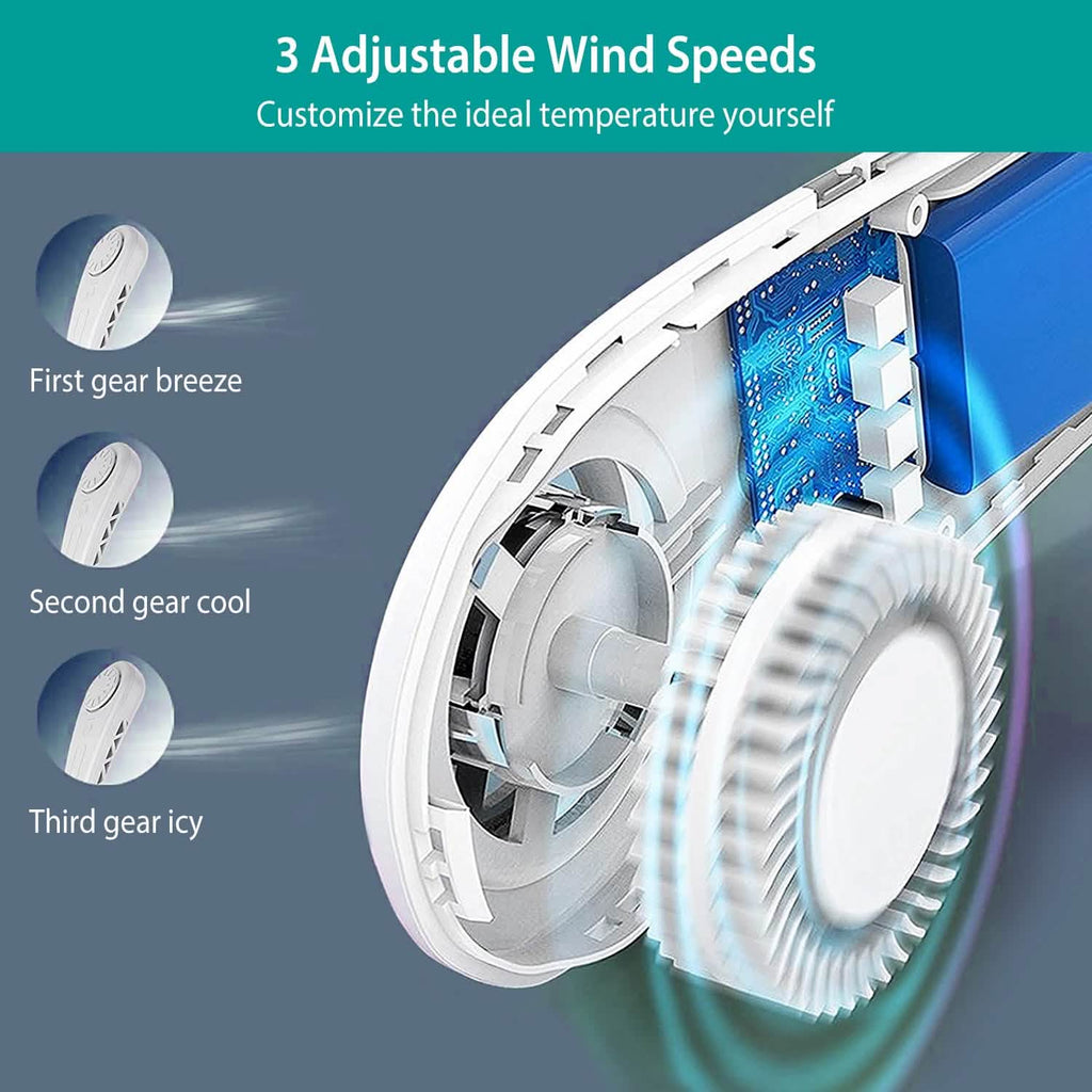 Portable Hanging Neck Personal Mini Fan by DailySale