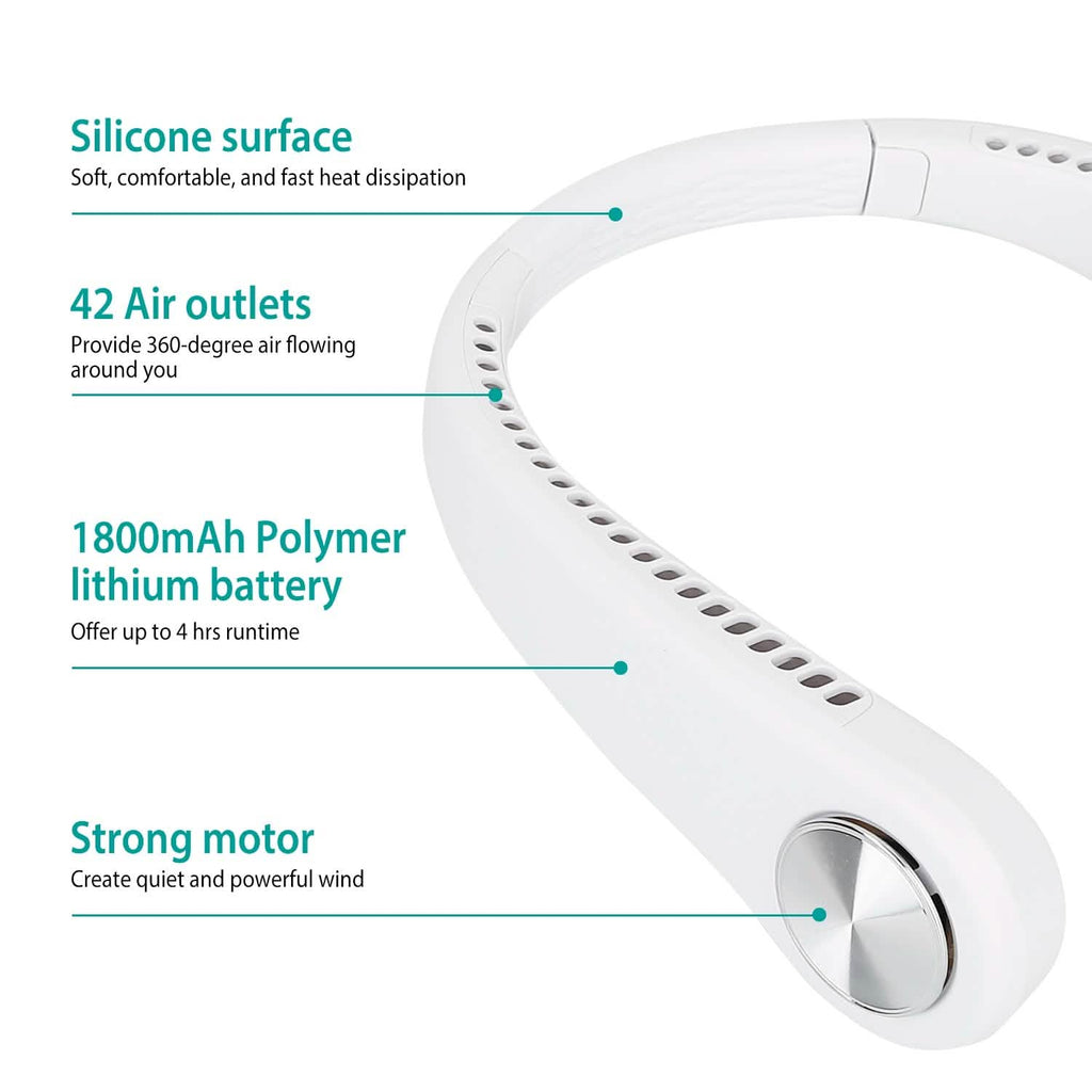Portable Hanging Neck Personal Mini Fan by DailySale