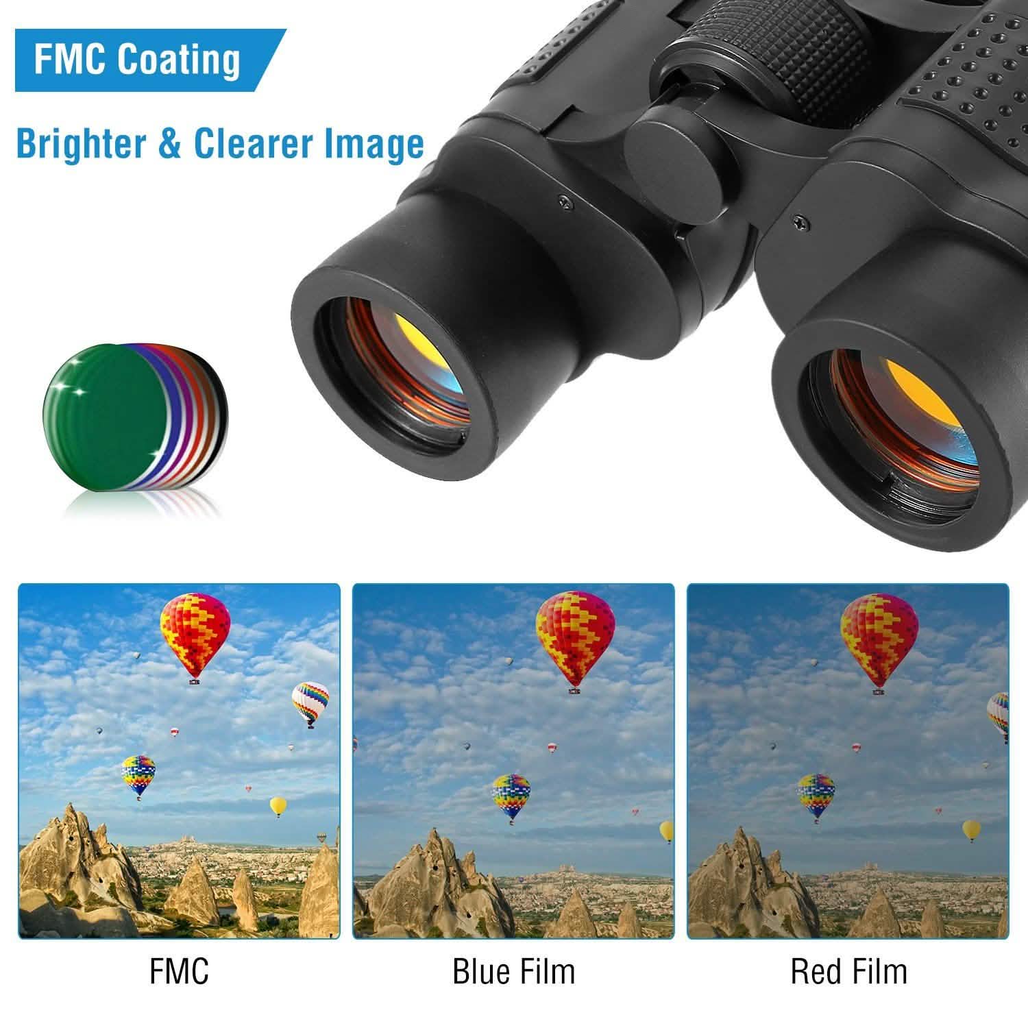 Portable HD Binoculars with Shoulder Strap Bag by DailySale