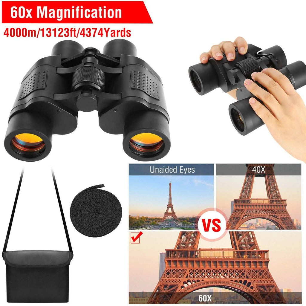 Portable HD Binoculars with Shoulder Strap Bag by DailySale
