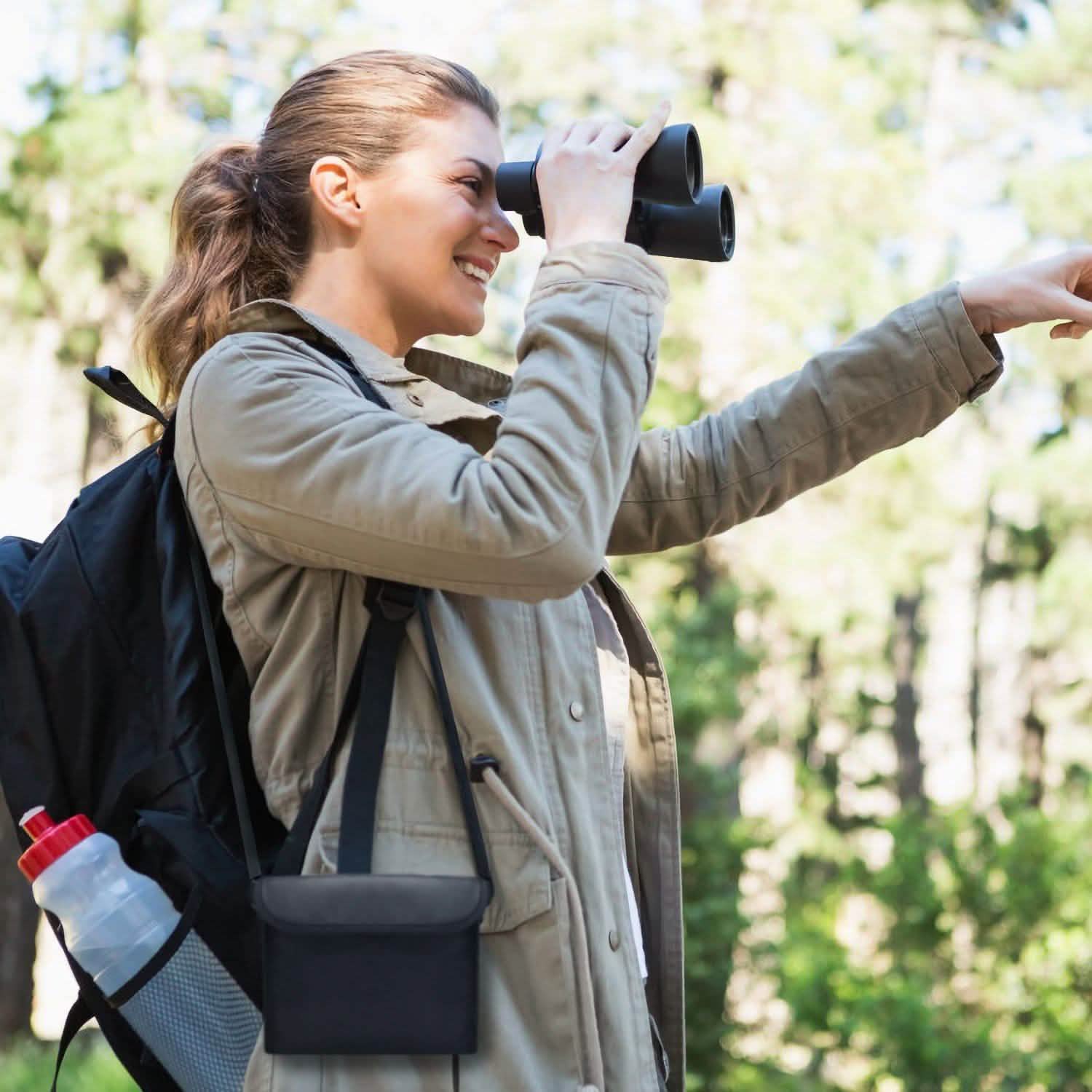 Portable HD Binoculars with Shoulder Strap Bag by DailySale