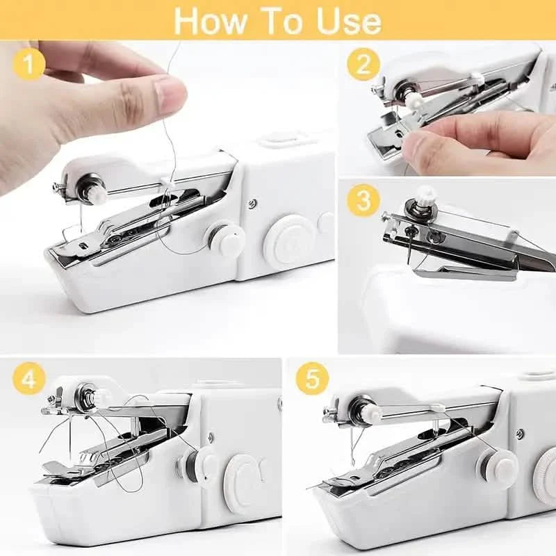 Portable Sewing Machine Quick Handheld Stitch Tool by DailySale