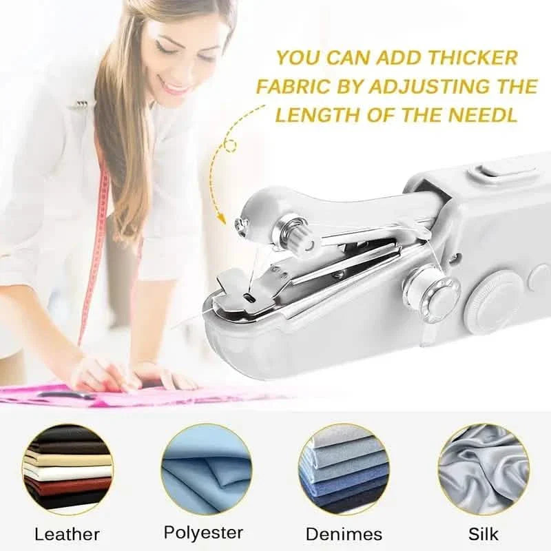 Portable Sewing Machine Quick Handheld Stitch Tool by DailySale