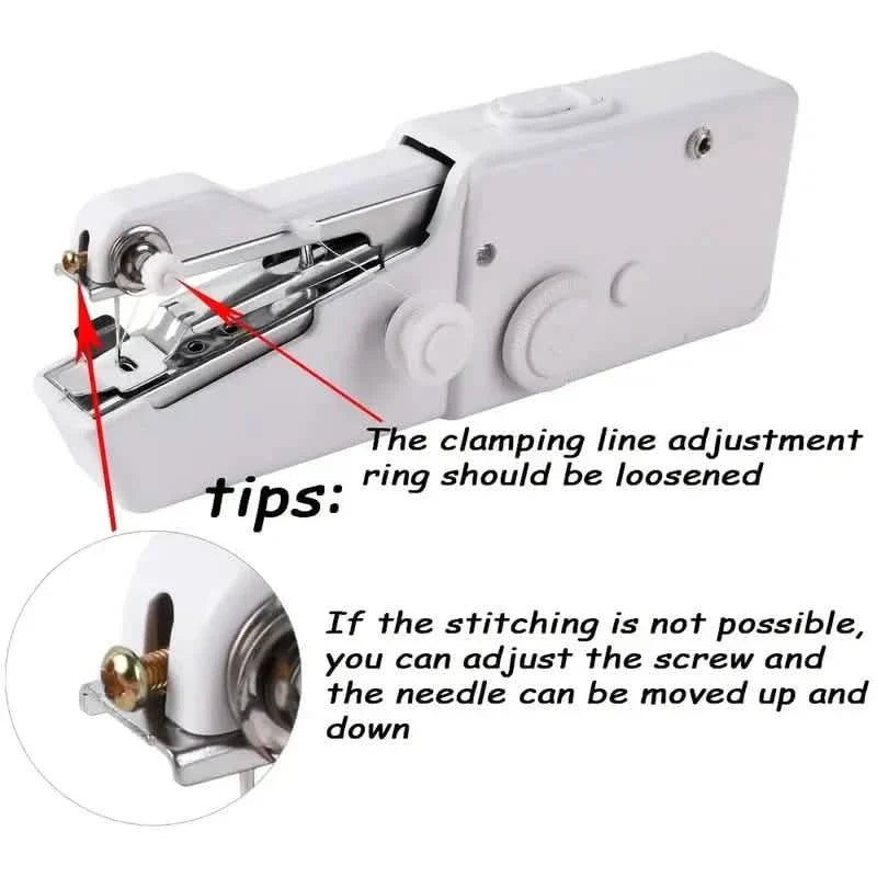 Portable Sewing Machine Quick Handheld Stitch Tool by DailySale