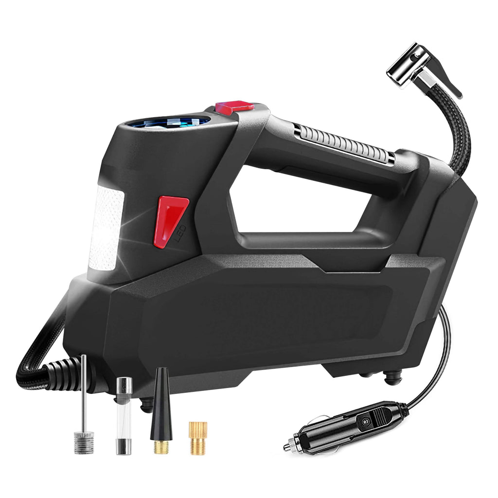 Portable Tire Inflator 120 PSI Maximum 90W Powered Tire Pump with Digital Display LED by DailySale