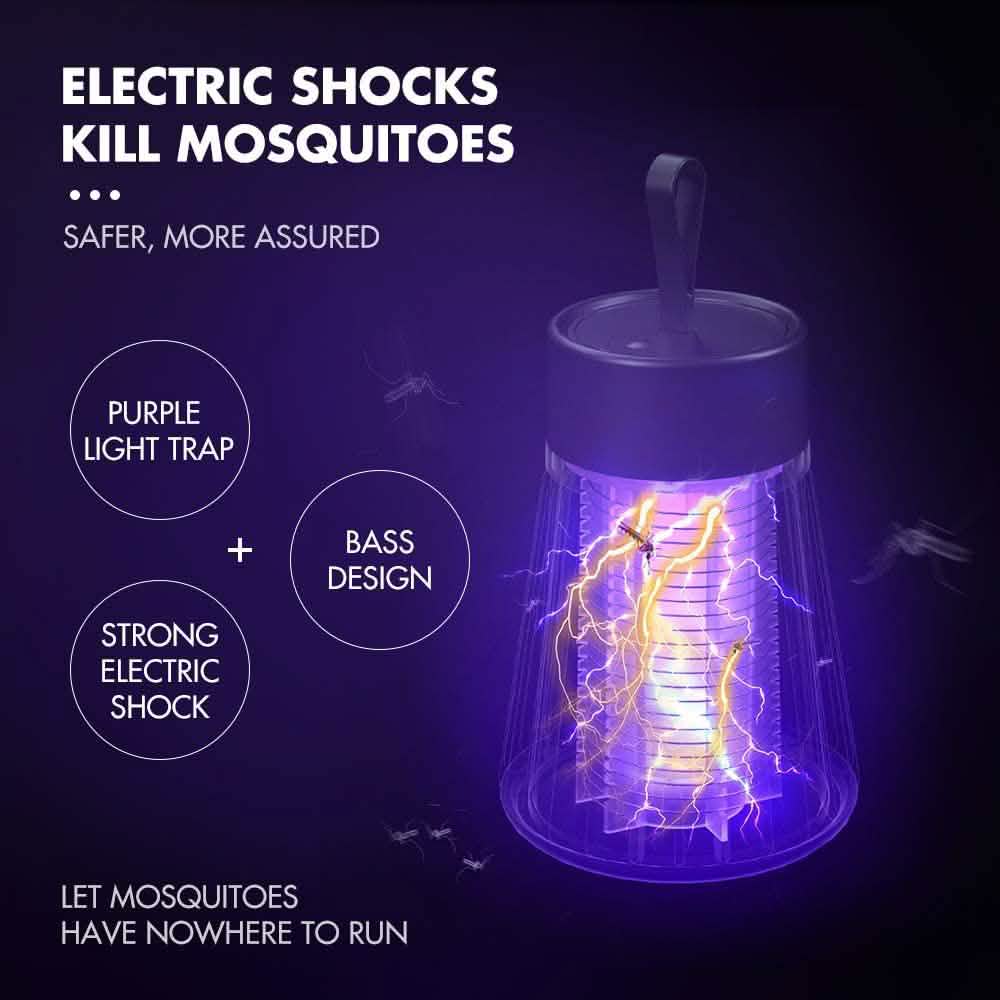 Portable USB Electric Mosquito Killing LED Lamp by DailySale