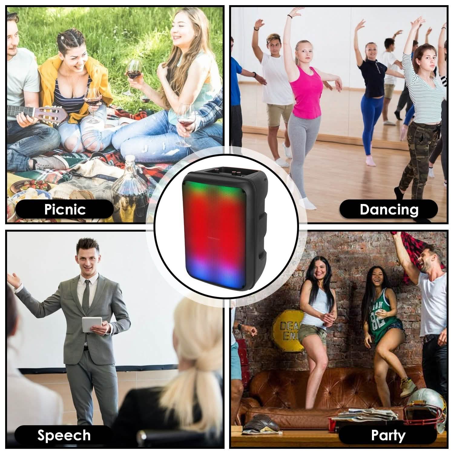 Portable Wireless Party Speaker by DailySale