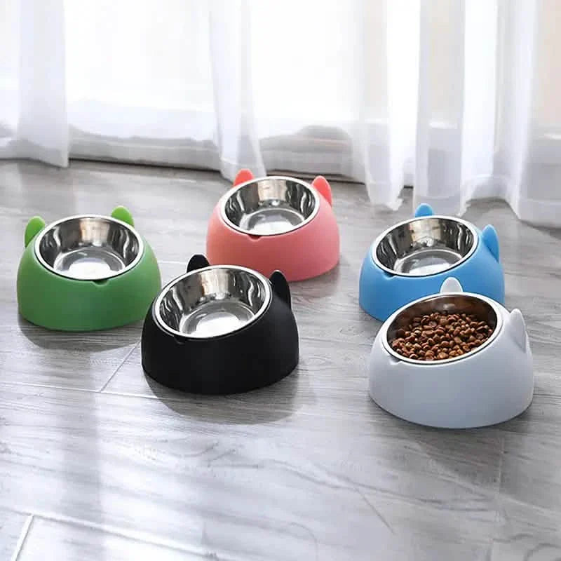 Premium Stainless Steel Cat & Dog Bowls - Non Slip Base for Food & Water by DailySale