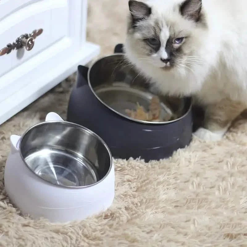 Premium Stainless Steel Cat & Dog Bowls - Non Slip Base for Food & Water by DailySale