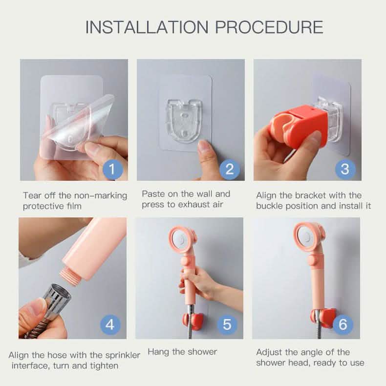Pressurized Rain Shower Set by DailySale