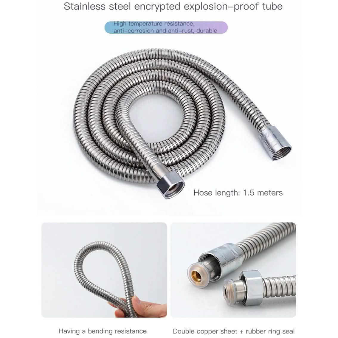 Pressurized Rain Shower Set by DailySale