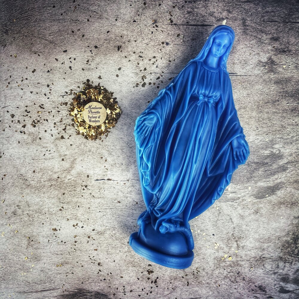 Queen of Heaven Candle Spell Kit - Divine Mother & Unconditional Love Magic by Parlour of Wonders
