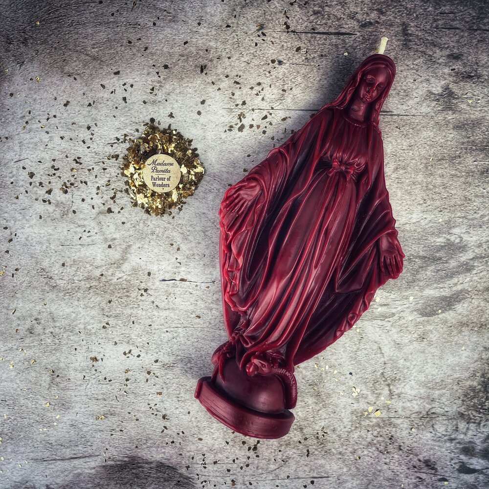 Queen of Heaven Candle Spell Kit - Divine Mother & Unconditional Love Magic by Parlour of Wonders