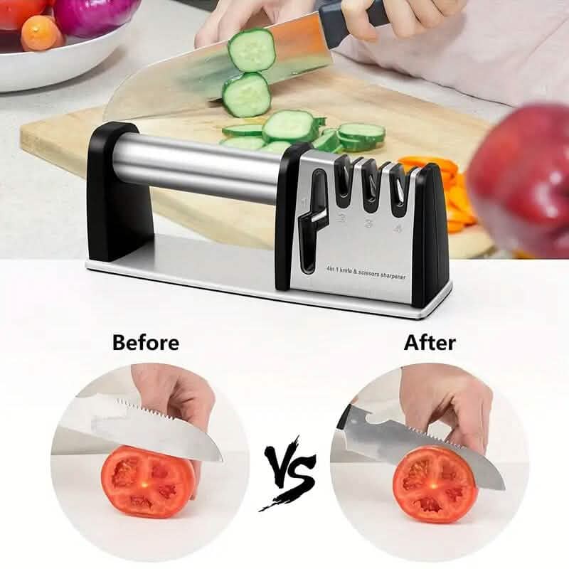 Professional 4-Stage Knife Sharpener Tool by DailySale