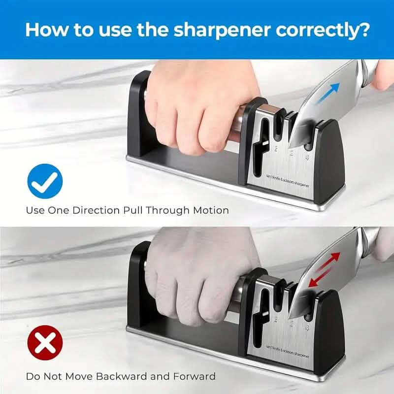 Professional 4-Stage Knife Sharpener Tool by DailySale