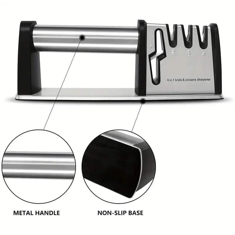 Professional 4-Stage Knife Sharpener Tool by DailySale
