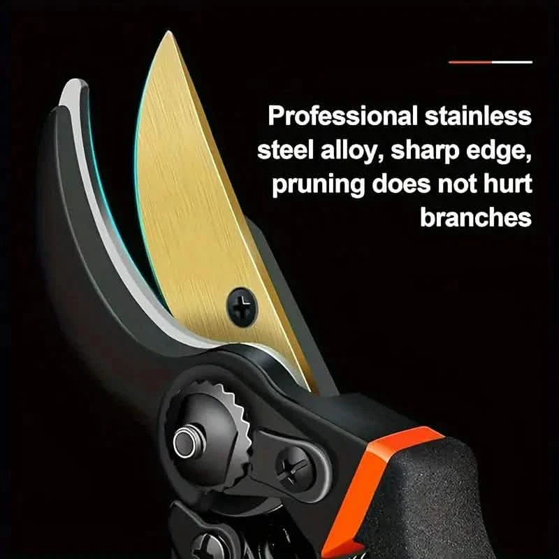 Professional Titanium Bypass Pruning Shears by DailySale