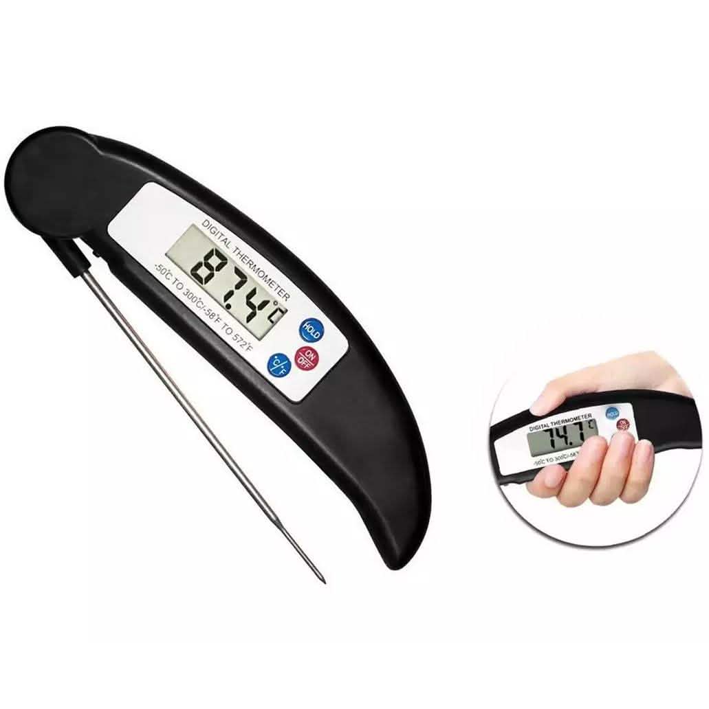 ProThermo Instant-Read Stainless Steel Digital Meat and Poultry Thermometer by DailySale
