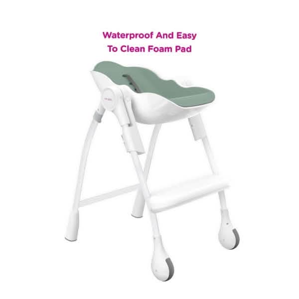 Oribel Cocoon High Chair. 3 Recline Option + Height Adjustable, Removable Tray (Refurbished) by DailySale