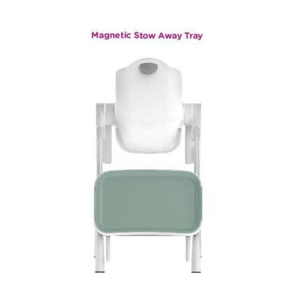 Oribel Cocoon High Chair. 3 Recline Option + Height Adjustable, Removable Tray (Refurbished) by DailySale