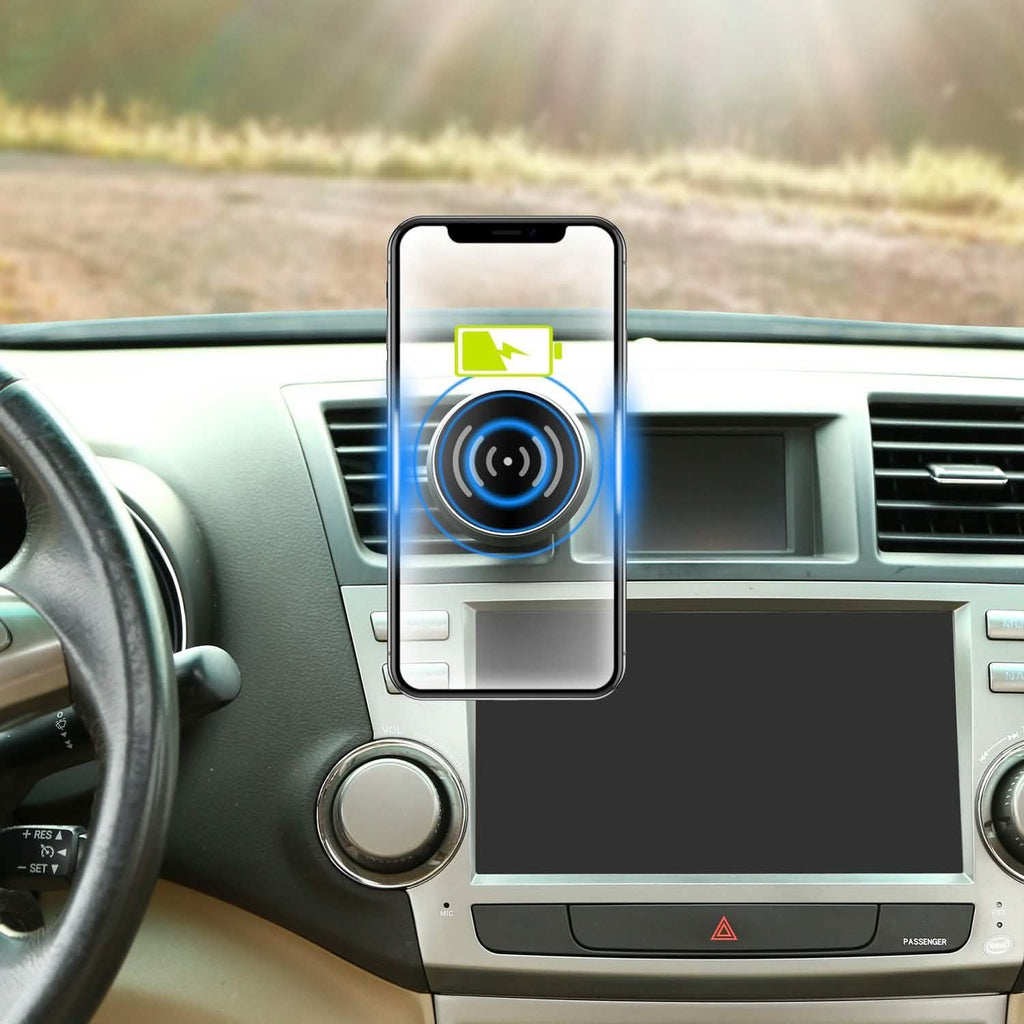 Qi Wireless Magnetic Car Charger by DailySale