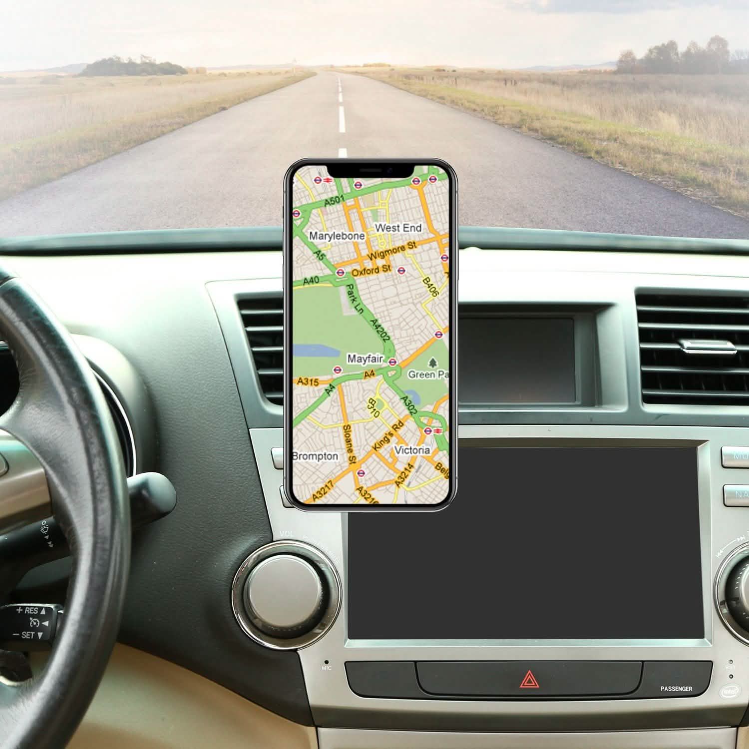 Qi Wireless Magnetic Car Charger by DailySale