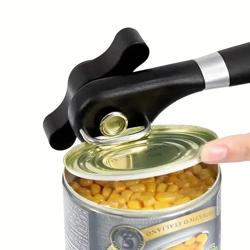 Quick And Easy Stainless Steel Can Opener - Multifunctional Kitchen Gadget by DailySale