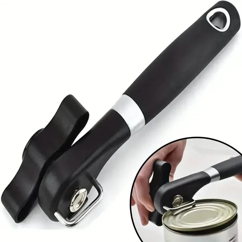 Quick And Easy Stainless Steel Can Opener - Multifunctional Kitchen Gadget by DailySale