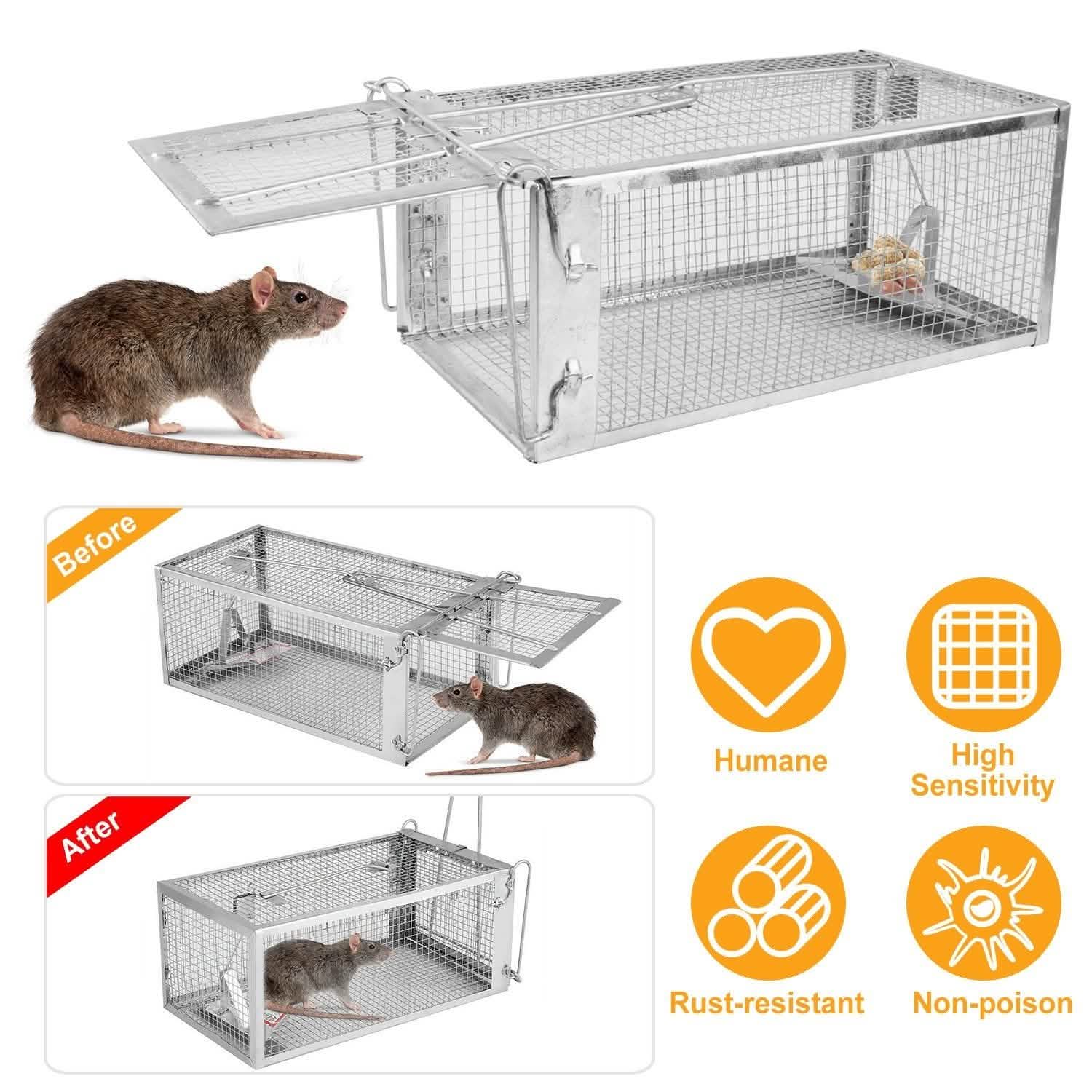Rat Trap Cage Humane Live Rodent by DailySale