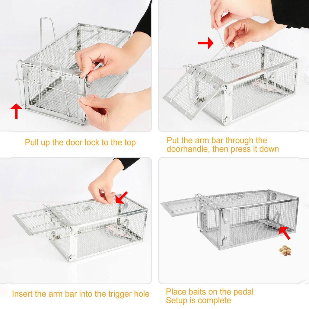 Rat Trap Cage Humane Live Rodent by DailySale