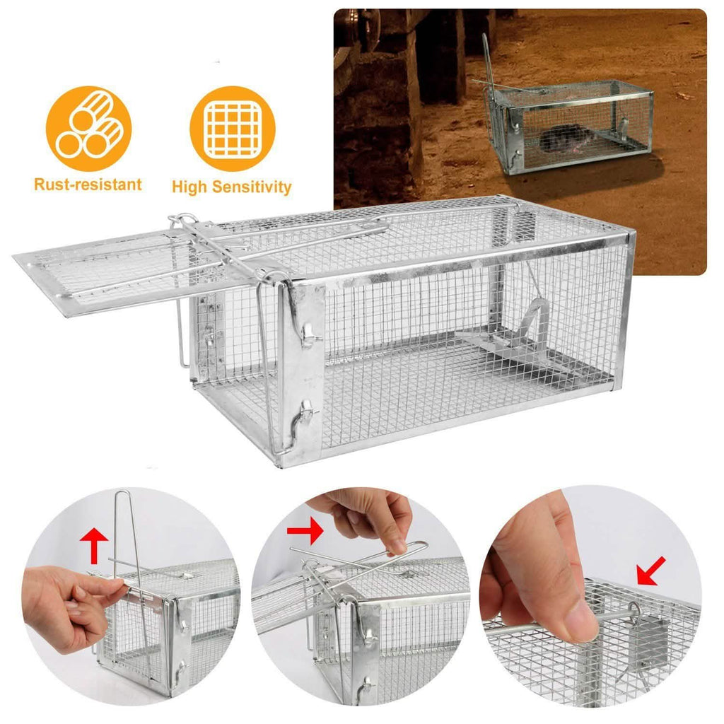 Rat Trap Cage Humane Live Rodent by DailySale