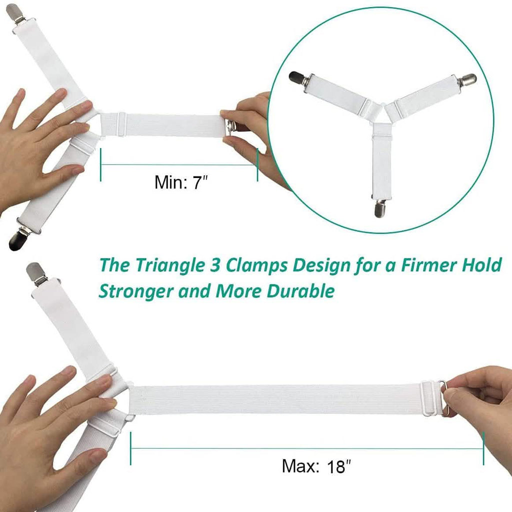 Raytour Non-Slip Bed Sheet Clip by DailySale