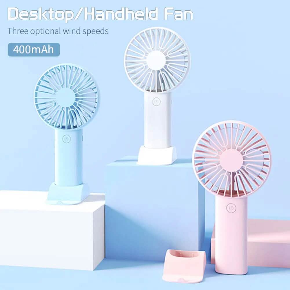 Rechargeable Handheld Mini Fan by DailySale