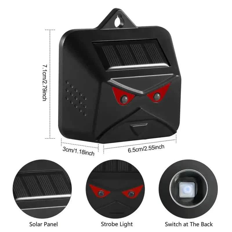 Red LED Light Waterproof Predator Repellent for Gardens by DailySale