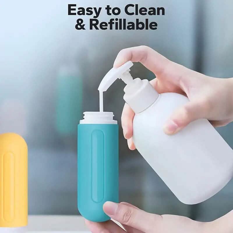 Refillable Silicone Travel Bottles for Toiletries by DailySale