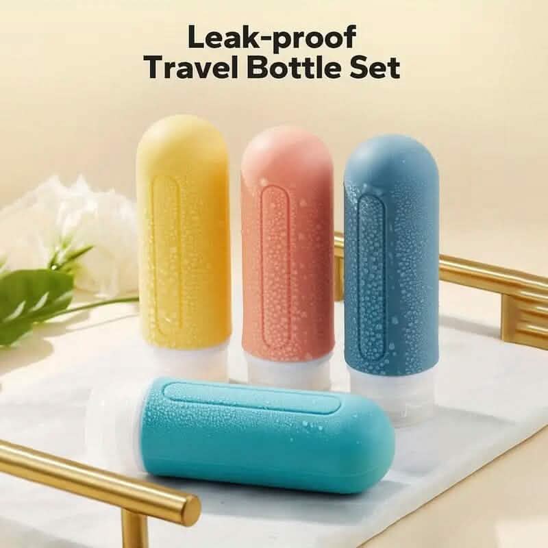 Refillable Silicone Travel Bottles for Toiletries by DailySale