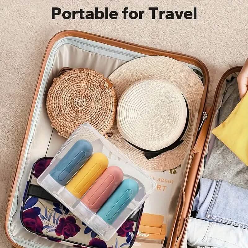 Refillable Silicone Travel Bottles for Toiletries by DailySale