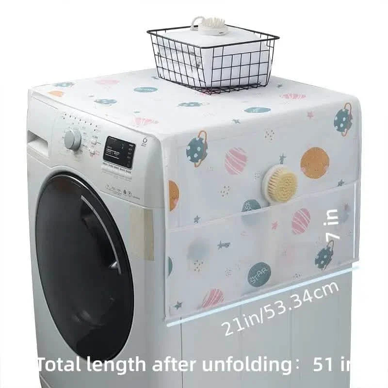 Refrigerator and Washing Machine Dust Covers with Pockets by DailySale