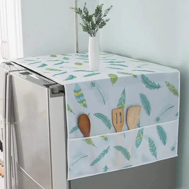 Refrigerator and Washing Machine Dust Covers with Pockets by DailySale