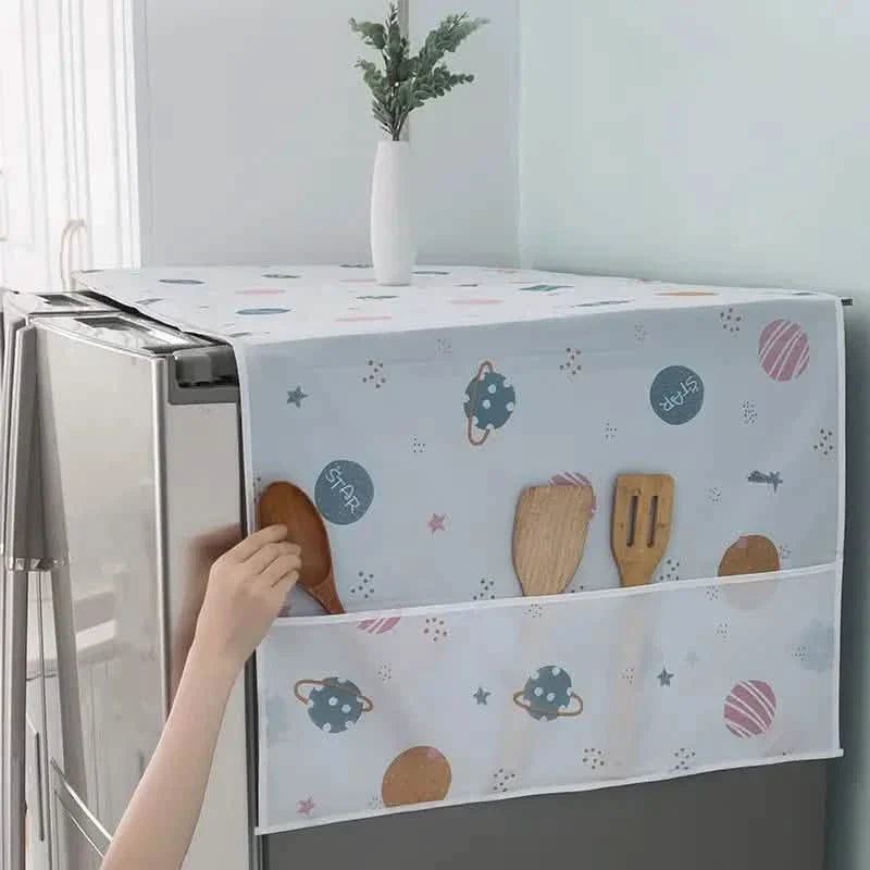 Refrigerator and Washing Machine Dust Covers with Pockets by DailySale
