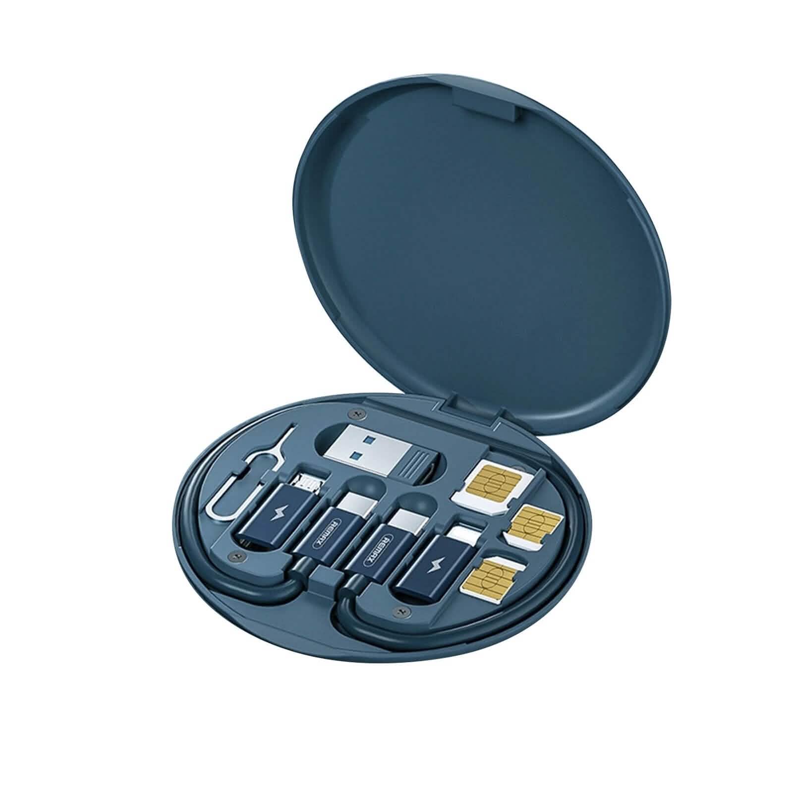 Remax Cable Adapter Storage Box Phone Holder by DailySale