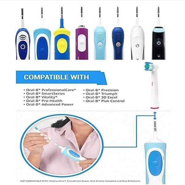 Replacement Electric Toothbrush Head for Oral-B by DailySale