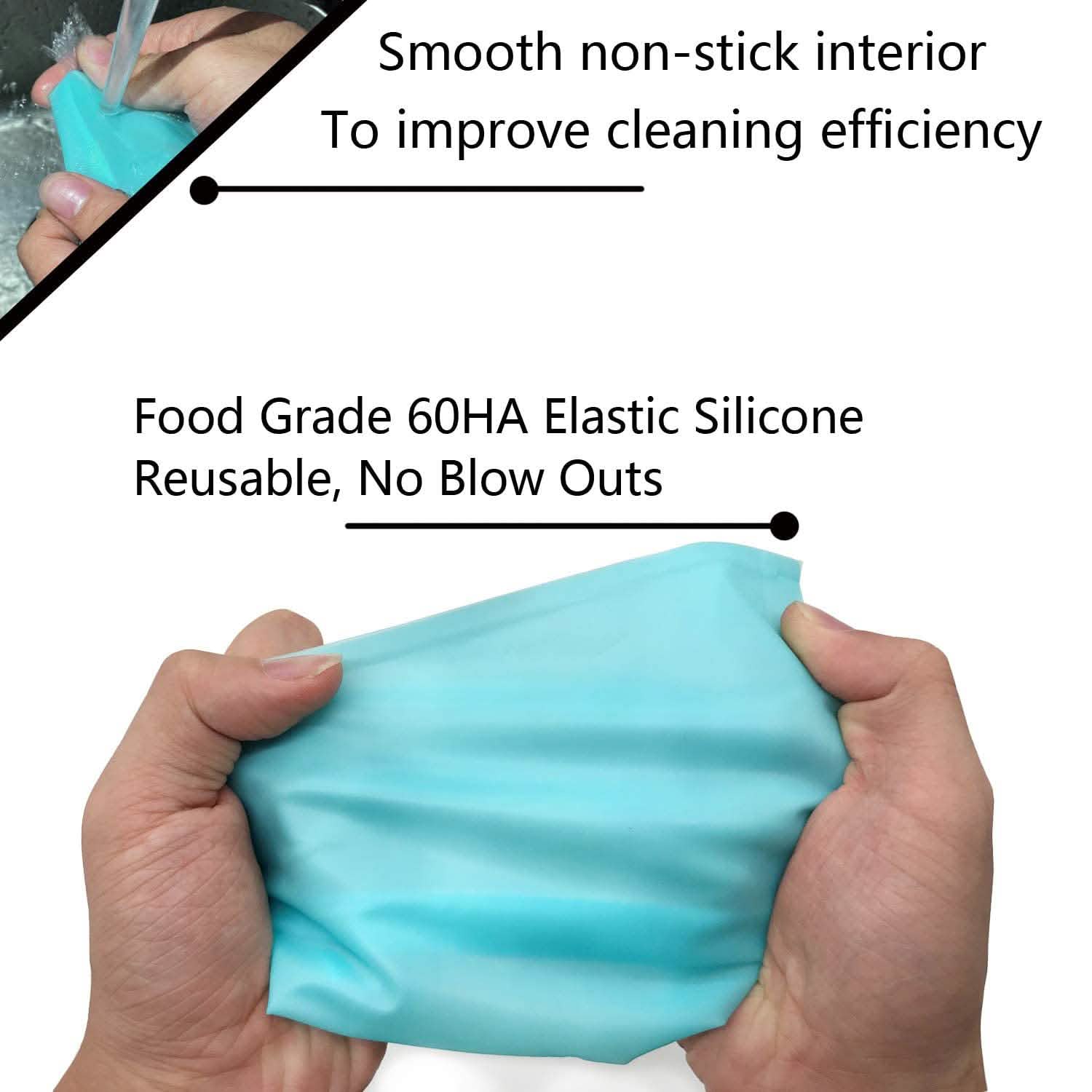 Reusable Cake Piping Bags and Tips Set by DailySale