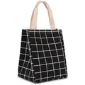 Reusable Lunch Bag Insulated Lunch Box Canvas Fabric with Aluminum Foil by DailySale